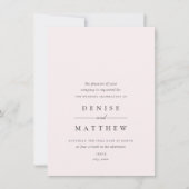 マグノリアコレクション 招待状 (正面)