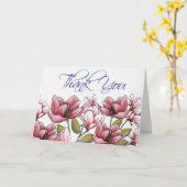 マグノリアサンキューカード カード (黄色い花)