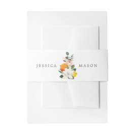 マグノリアシトラス結婚式招待状ベリーバンド 招待状ベリーバンド