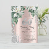 マグノリアシルバーグリッタードリップバラ金ゴールド60th 招待状 (スタンド正面)