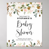マグノリアスとコットンガーランド赤ちゃんシャワーへようこそ ポスター (正面)