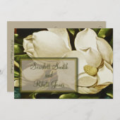 マグノリアス結婚式招待状 招待状 (正面/裏面)