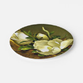 マグノリアス金ゴールドベルベット布 ペーパープレート (アングル)