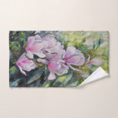 マグノリアセレニティ – フローラアートバイルキアン ハンドタオル (ハンドタオル)