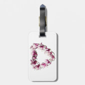 マグノリアハート ラゲッジタグ (裏面縦)