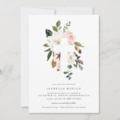 マグノリアバプテスマ招待状 招待状 (正面)