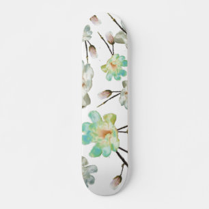 マグノリアパターンスケートボードデッキ スケートボード