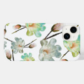 マグノリアパターンiPhoneケース Case-Mate iPhoneケース (裏面 (横))