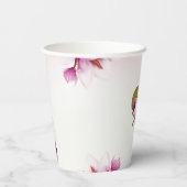 マグノリアピンクフローラメモリアル 紙コップ (裏面)