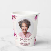 マグノリアピンクフローラメモリアル 紙コップ (正面)