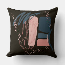 マグノリアピンク開花ミニマル抽象芸術