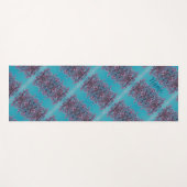 マグノリアフラズブルースカイパーソナライズされた抽象芸術 ヨガマット (正面(横))