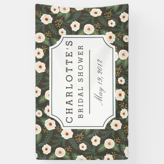 マグノリアフラムスブライダルシャワー 横断幕 (縦)