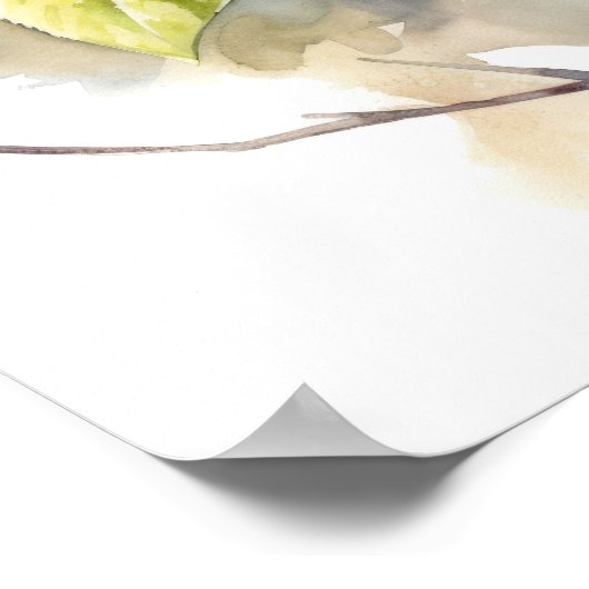 マグノリアフラワーズアートプリントポスター ポスター (角)