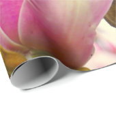 マグノリアフラワーズフローラ植物花シック ラッピングペーパー (ロールコーナー)