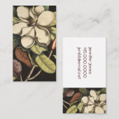 マグノリアフラワー名刺 名刺 (正面/裏面)