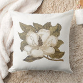 マグノリアフラワー装飾用クッション クッション (ブランケット)