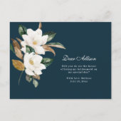 マグノリアフローラは私のブライドメイドのカードになる インビテーションポストカード