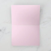 マグノリアフローラカメリアフラワーグリーティングカード カード (内部)