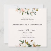 マグノリアフローラスクエア招待状 招待状 (正面)