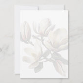 マグノリアフローラメモリアル葬儀サービスカード 招待状 (裏面)