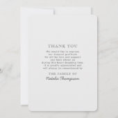 マグノリアフローラ悔やみや弔慰葬儀の写真 サンキューカード (裏面)