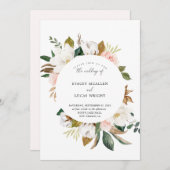 マグノリアフローラ招待状 招待状 (正面/裏面)