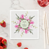 マグノリアフローラ水彩紙ナプキン スタンダードランチョンナプキン (インサイチュ)