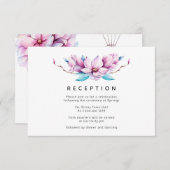 マグノリアフローラ結婚披露宴 エンクロージャーカード (正面/裏面)