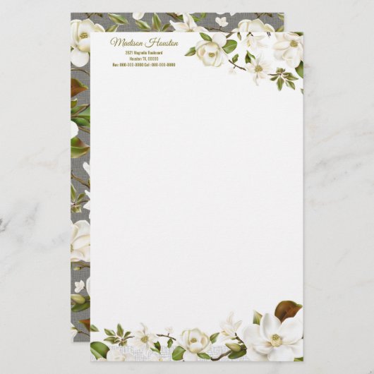 マグノリアフローラ (正面/裏面)