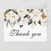 マグノリアフローラ | ありがとう結婚のカード ポストカード (正面)