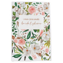 マグノリアブライダルシャワーギフトお気に入りスワッグバッグL201