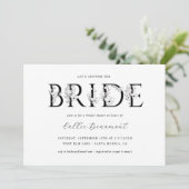 マグノリアブライダルシャワーパーティの招待状カード 招待状 (スタンド正面)