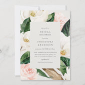 マグノリアブライダルシャワー招待 招待状 (正面)