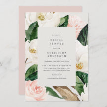 マグノリアブライダルシャワー招待