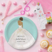 マグノリアブライドブライダルシャワー紙プレート ペーパープレート (パーティー)