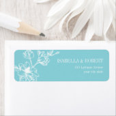 マグノリアブランチ |青淡い色の色 |の結婚戻り値 ラベル (インサイチュ)