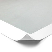 マグノリアプリントホワイトフラワーポスタープリント ポスター (角)