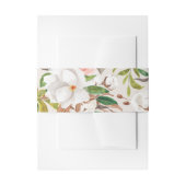 マグノリアベリーバンド結婚式招待状ラップL201 招待状ベリーバンド (正面例)