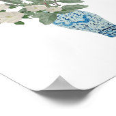 マグノリアマグノリアス龍ブルージンジャージャースジャー ポスター (角)