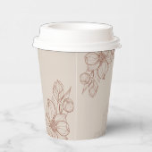 マグノリアラインアート華美 紙コップ (右)