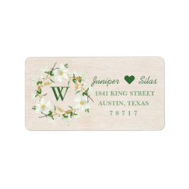 マグノリアリース差出人住所ラベル ラベル