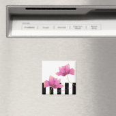 マグノリアロゼモダンフローラデザインキッチン マグネット (インサイチュ (食洗機))