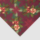 マグノリアヴィンテージフローラプリントティッシュペーパー 薄葉紙 (詳細)