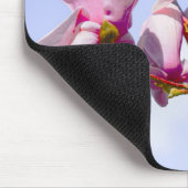 マグノリアヴィンテージフローラボタニカルブロッサムシックモウ マウスパッド (コーナー)