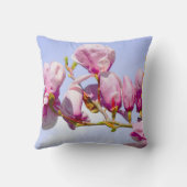 マグノリアヴィンテージフローラ植物花シック クッション (裏面)