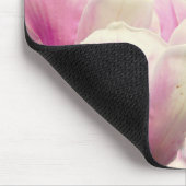 マグノリアヴィンテージフローラ植物花シック マウスパッド (コーナー)