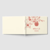 マグノリア中国のクリー結婚ム ゲストブック (全面)