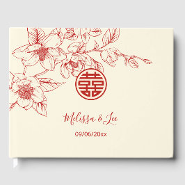 マグノリア中国のクリー結婚ム ゲストブック