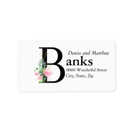 マグノリア住所 シール (正面)